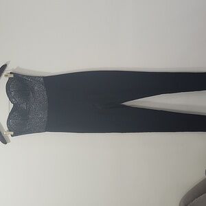 Material Girl Black Jumpsuits